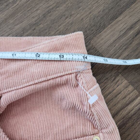 DL 1961 Corduroy Hepburn Wide Leg High Rise Vintage Pants 27 In Rose Vale Grunge - Picture 7 of 9